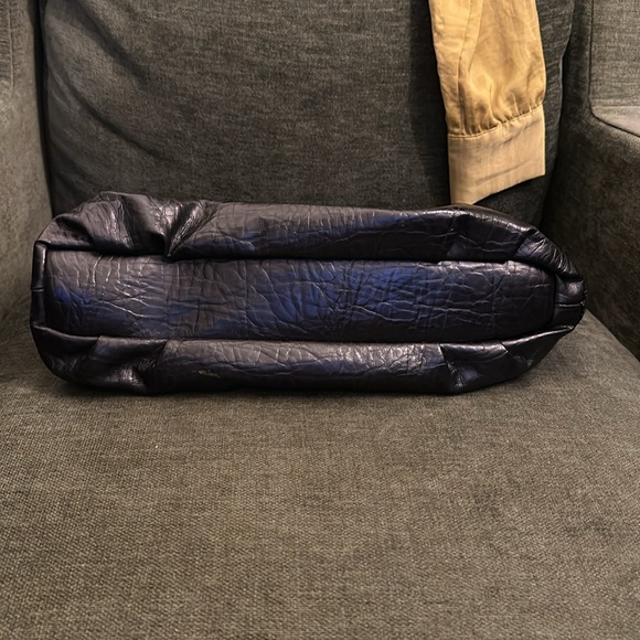 Black Snakeskin Handbag by Sylvia - Picture 4 of 9